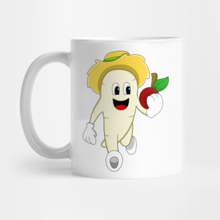 Radish as Farmer with Fruit Mug